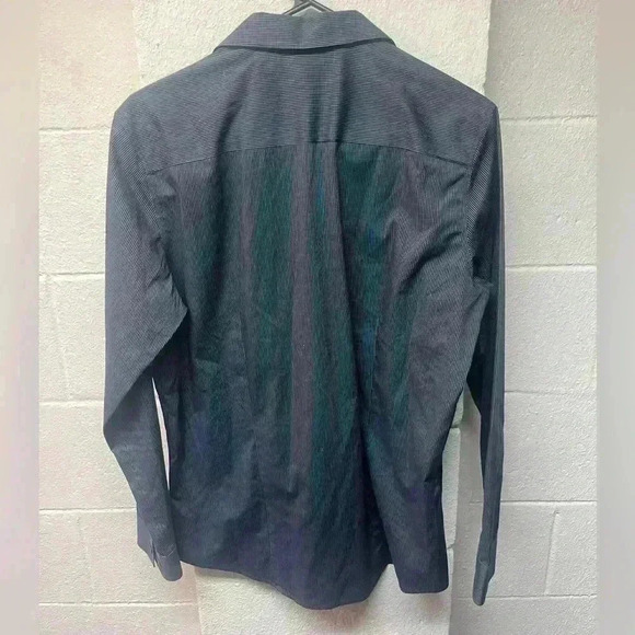 Calvin Klein navy dress shirt - Picture 2 of 3